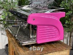 Expobar Ruggero 3 Group High Cup Pink Espresso Coffee Machine Commercial Cafe