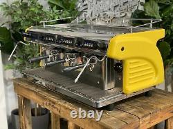 Expobar Ruggero 3 Group Yellow Espresso Coffee Machine Commercial Cafe Custom