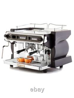 Expobar Ruggero Alfa 2 Group Espresso Coffee Machine Brand New Stainless & Black