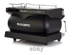 Expobar Ruggero Alfa 2 Group Espresso Coffee Machine Brand New Stainless & Black