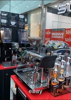 Expobar Zircon Plus Integral (2 Group) Tall Espresso Coffee Machine Commercial