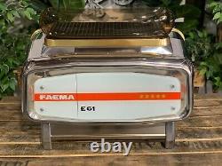 Faema E61 Jubilee 2 Group Stainless Steel Brand New Espresso Coffee Machine Cafe