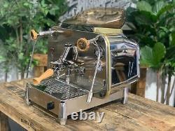 Faema E61 Legend 1 Group Brand New Stainless & Timber Espresso Coffee Machine