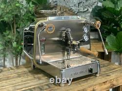 Faema E61 Legend 1 Group Brand New Stainless & Timber Espresso Coffee Machine
