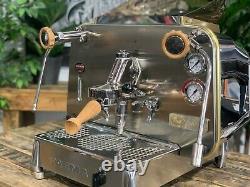 Faema E61 Legend 1 Group Brand New Stainless & Timber Espresso Coffee Machine