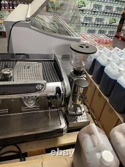 Faema Emblema 2 Group Coffee Machine & Mazzer Grinder & Knock Out Drawer