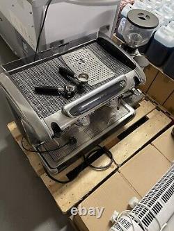 Faema Emblema 2 Group Coffee Machine & Mazzer Grinder & Knock Out Drawer