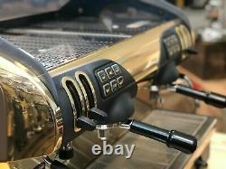 Faema Smart 2 Group Gold Espresso Coffee Machine Commercial Cafe Barista