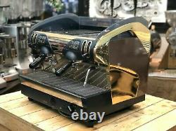 Faema Smart 2 Group Gold Espresso Coffee Machine Commercial Cafe Barista