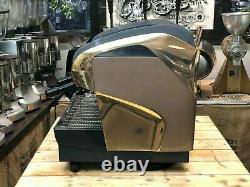 Faema Smart 2 Group Gold Espresso Coffee Machine Commercial Cafe Barista