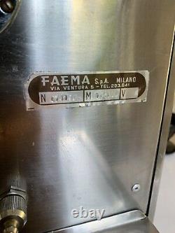 Faema Zodiac 1 Group Lever Vintage Espresso Machine