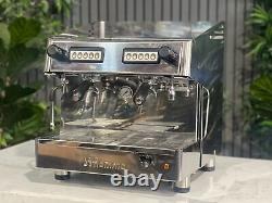 Fiamma Atlantic Compact 2 Group Stainless Espresso Coffee Machine Stainless Cafe