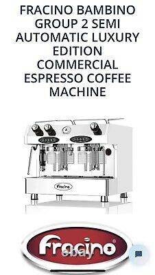 Fracino Bambino 2 Group Luxury Electronic Coffee Machine Barista Machine