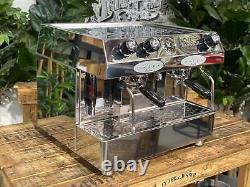 Fracino Contempo 2 Group Espresso Coffee Machine Stainless Cafe Comercial Beans