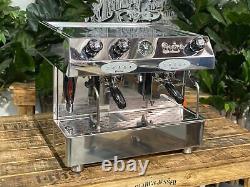 Fracino Contempo 2 Group Espresso Coffee Machine Stainless Cafe Comercial Beans
