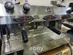 Fracino contempo 3 group espresso coffee machine + mazzer grinder + draw + kit