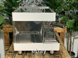 Futurete Horizont Compact 2 Group New White Tanked Espresso Coffee Machine Cafe