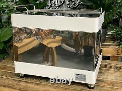 Futurete Horizont Compact 2 Group New White Tanked Espresso Coffee Machine Cafe