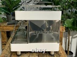 Futurete Horizont Compact 2 Group New White Tanked Espresso Coffee Machine Cafe