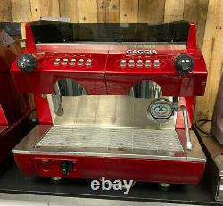 GAGGIA GD Compact 2 Group Espresso Coffee Machine RED
