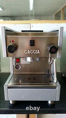 GAGGIA TS 1 Group Espresso Machine Tank Filled JUST ARRIVED