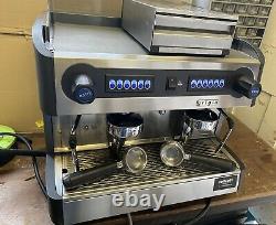 GRIGIA PROMAC Green CME 2 Group Commercial Coffee Espresso Machine + Knock Box