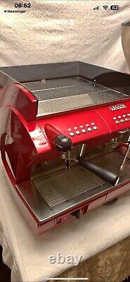 Gaggia GD Compact, Two Group Head Espresso Coffee Machine Grinder Knockout box