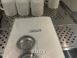 Gaggia classic pro espresso machine with Exobar Grinder. 2 group professional