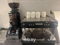 Gaggia classic pro espresso machine with Exobar Grinder. 2 group professional