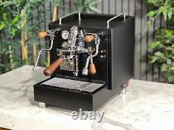 Izzo Alex Duetto IV Plus 1 Group Espresso Coffee Machine Brand New Black Timber