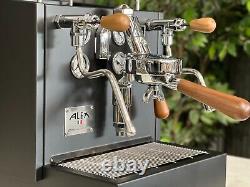 Izzo Alex Duetto IV Plus 1 Group Espresso Coffee Machine Brand New Black Timber