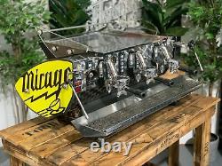 Kees Van Der Westen Mirage Arte Veloce Yellow 3 Group Espresso Coffee Machine