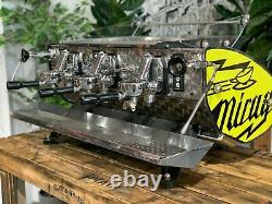 Kees Van Der Westen Mirage Arte Veloce Yellow 3 Group Espresso Coffee Machine