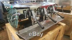 Kees Van Der Westen Triplette Mirage Sides 3 Group Espresso Coffee Machine Cafe