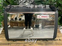 La Cimbali M100 2 Group Black Espresso Coffee Machine Commercial Wholesale Cafe