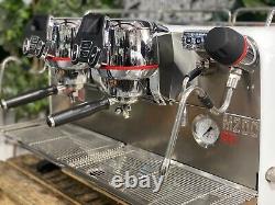 La Cimbali M200 Gti 2 Group Brand New Black, Red & White Espresso Coffee Machine