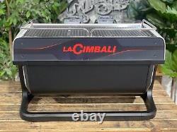 La Cimbali M200 Gti 2 Group Brand New Black, Red & White Espresso Coffee Machine