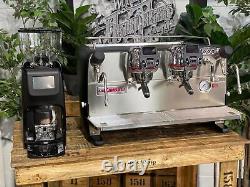 La Cimbali M200 Gti 2 Group & Elective New Black Espresso Coffee Machine & Grind