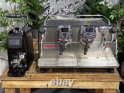 La Cimbali M200 Gti 2 Group & Elective New Black Espresso Coffee Machine & Grind