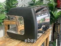 La Cimbali M39 Dosatron Gt Black 2 Group Espresso Coffee Machine Commercial Cafe