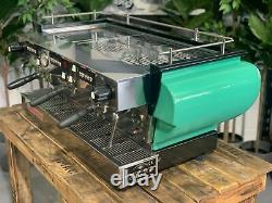 La Marzocco Fb70 3 Group Green Espresso Coffee Machine Custom Commercial Cafe