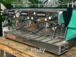 La Marzocco Fb70 3 Group Green Espresso Coffee Machine Custom Commercial Cafe