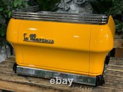 La Marzocco Fb80 2 Group Deep Yellow Espresso Coffee Machine Custom Commercial