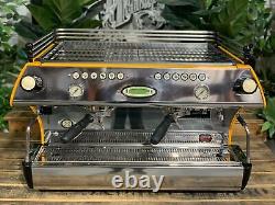 La Marzocco Fb80 2 Group Deep Yellow Espresso Coffee Machine Custom Commercial