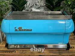 La Marzocco Fb80 3 Group Baby Blue Espresso Coffee Machine Commercial Cafe Bar