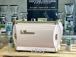 La Marzocco GB5 2 Group Commercial Coffee Machine Pink & Gold