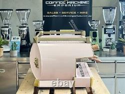 La Marzocco GB5 2 Group Commercial Coffee Machine Pink & Gold