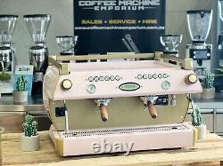 La Marzocco GB5 2 Group Commercial Coffee Machine Pink & Gold