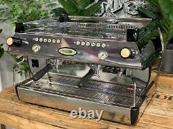 La Marzocco Gb5 2 Group Chrome Espresso Coffee Machine Commercial Cafe Barista