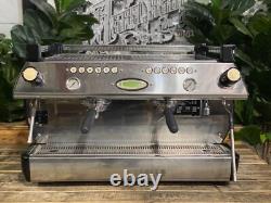 La Marzocco Gb5 2 Group Espresso Coffee Machine Chrome Commercial Cafe Latte Bar